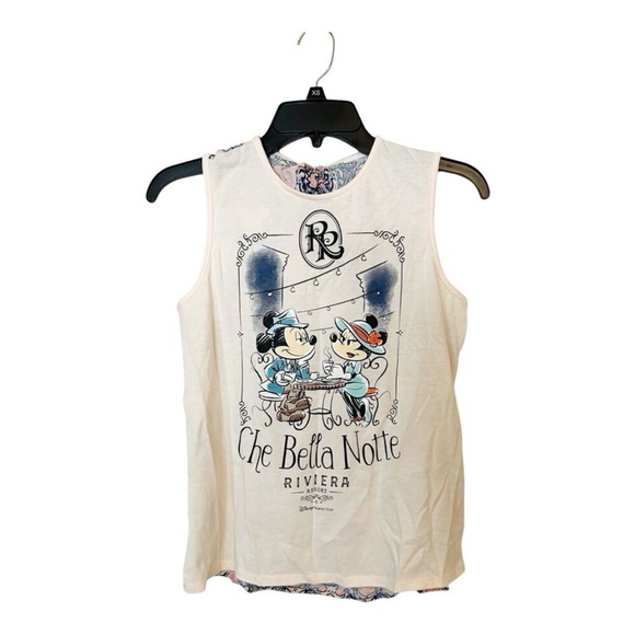 Disney Tops - Disney Riviera  women’s Graphic Tank Top